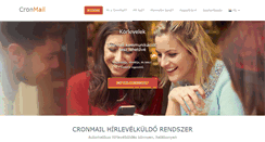 Desktop Screenshot of cronmail.hu